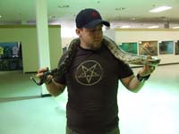 Pete and Brittany 'Boa Constrictor' - Reptile World, Drumheller