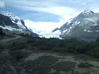 On the road to the Glacier SnoCoach station