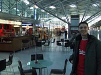 Dodgy scouser at Bonn/K&ouml;ln Airport